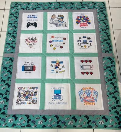 Photo of Brandon As quilt