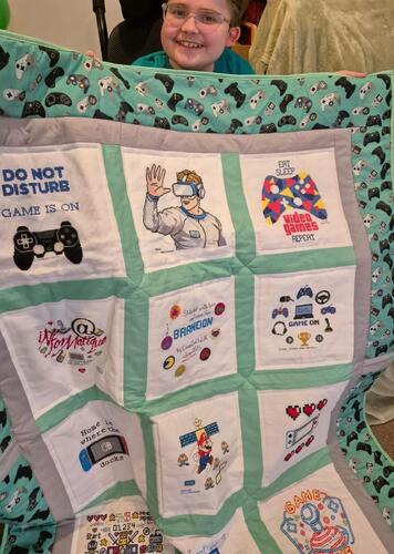Photo of Brandon As quilt