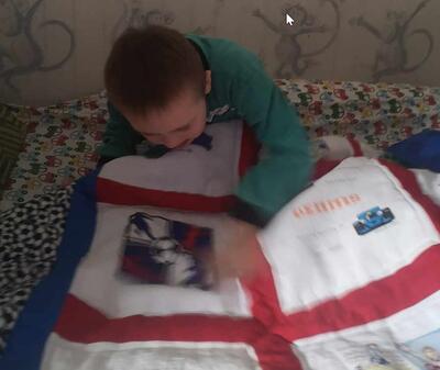 Photo of Dennis Ss quilt