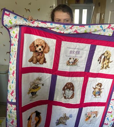 Photo of Beth Ms quilt