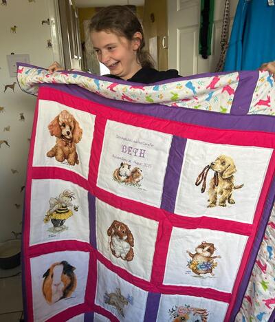 Photo of Beth Ms quilt