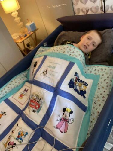 Photo of Jacob Ds quilt