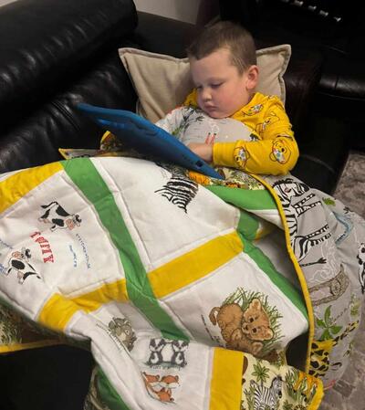 Photo of Tommy Ws quilt