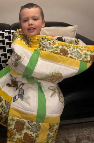 Photo of Tommy Ws quilt
