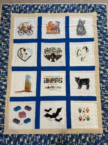 Photo of Harry Bs quilt