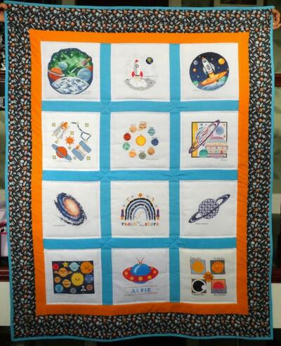 Photo of Alfie Rs quilt