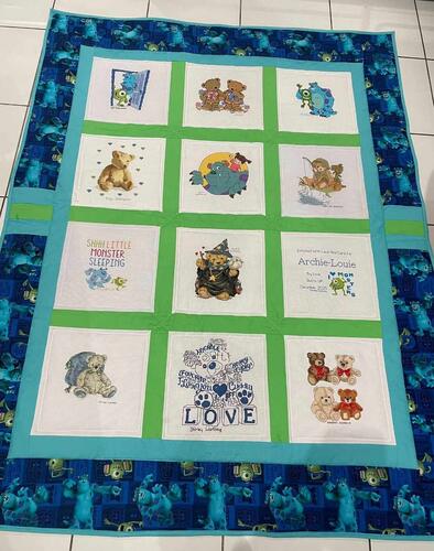 Photo of Archie-Louies quilt