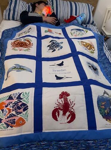 Photo of Braedan Hs quilt