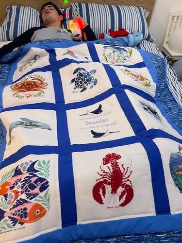 Photo of Braedan Hs quilt