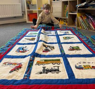 Photo of Santiagos quilt