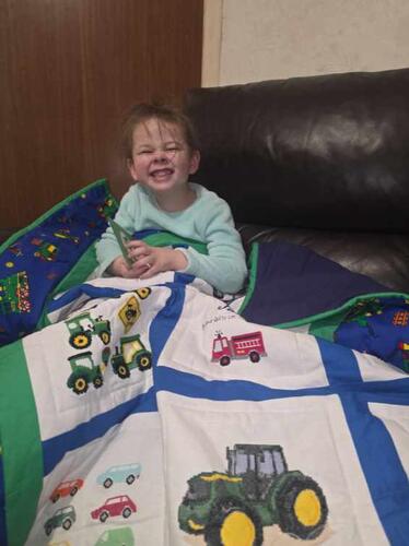 Photo of Jacob Ws quilt