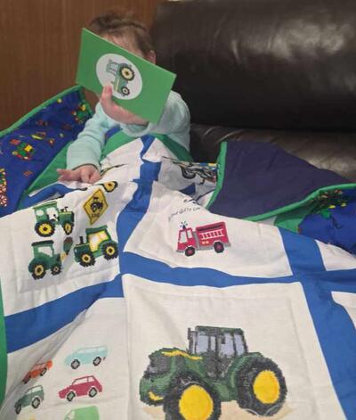 Photo of Jacob Ws quilt