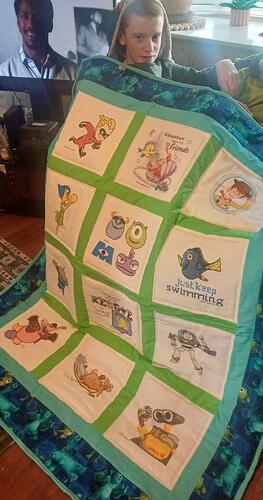 Photo of Reggie Bs quilt