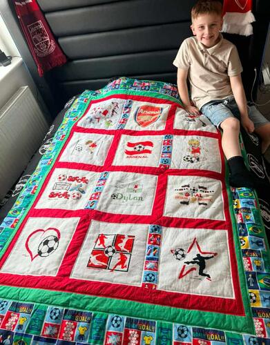 Photo of Dylan Gs quilt