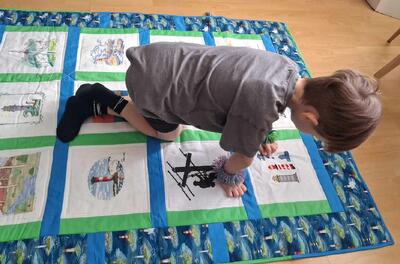 Photo of Hectors quilt