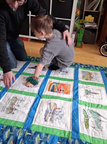 Photo of Hectors quilt