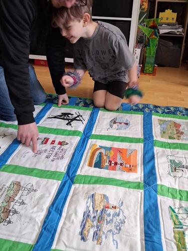 Photo of Hectors quilt