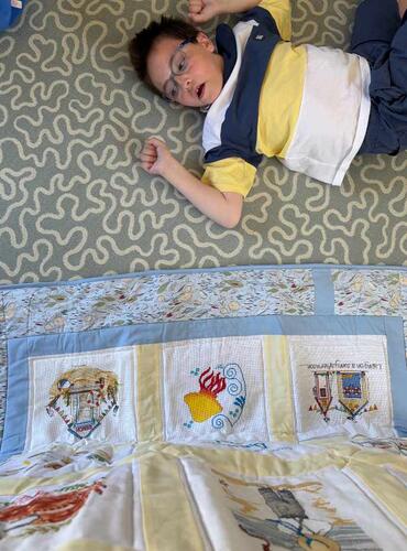 Photo of Daniel Vs quilt