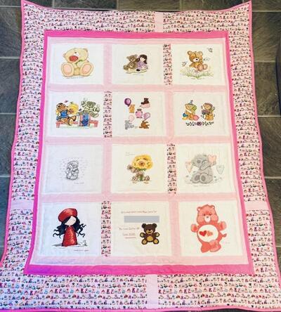 Photo of A Ws quilt