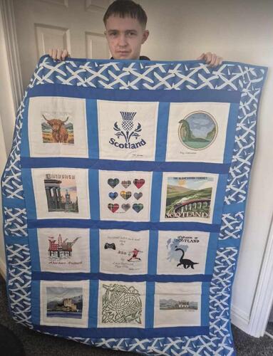 Photo of Joshua Cs quilt