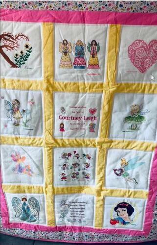 Photo of Courtney-Leighs quilt