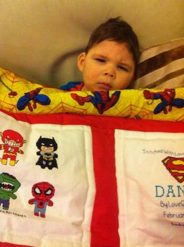 Photo of Daniel Ls quilt