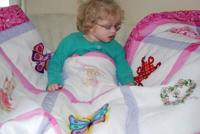Photo of Natasha Fs quilt