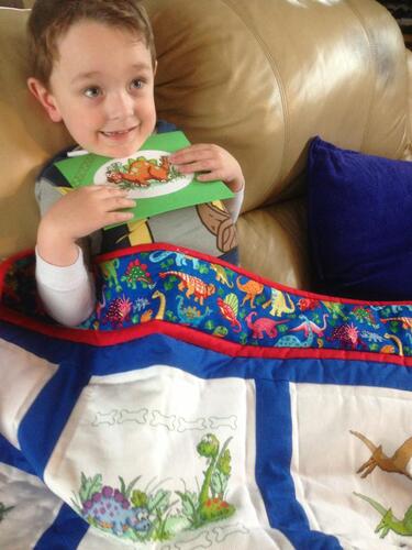 Photo of Theo Cs quilt