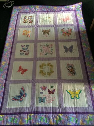 Photo of Courtney Ds quilt