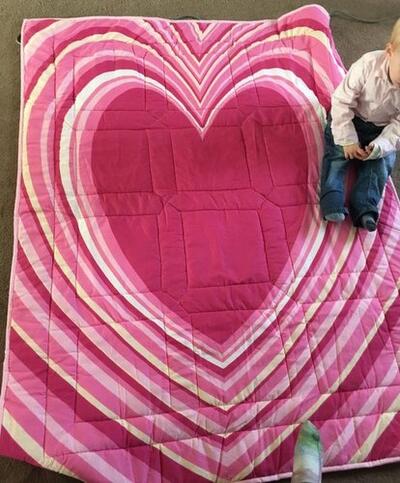 Photo of Mollie Rs quilt