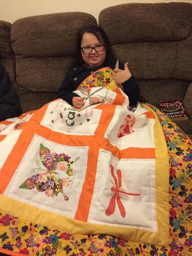 Photo of Caitlin Rs quilt