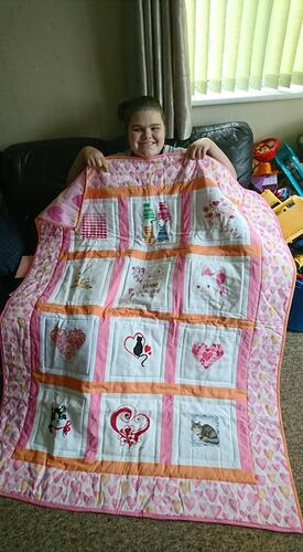 Photo of Eloise Ls quilt