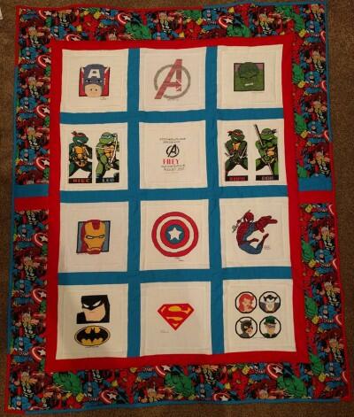 Photo of Riley Js quilt