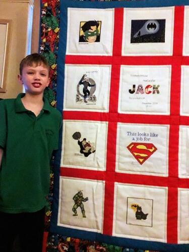Photo of Jacks quilt