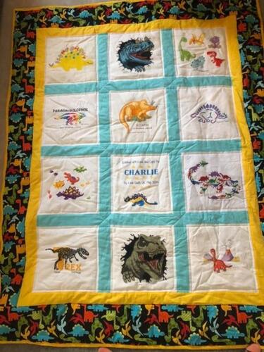 Photo of Charlie Ls quilt