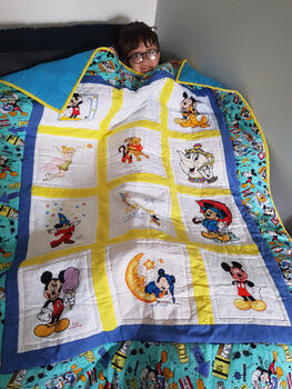 Photo of Jacob Rs quilt