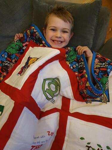 Photo of Theo Ws quilt