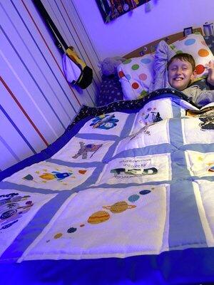Photo of Teds quilt