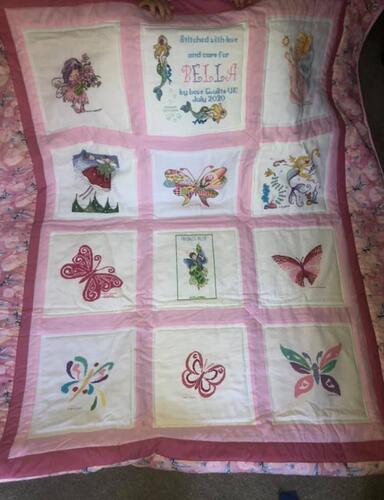Photo of Bella Bs quilt