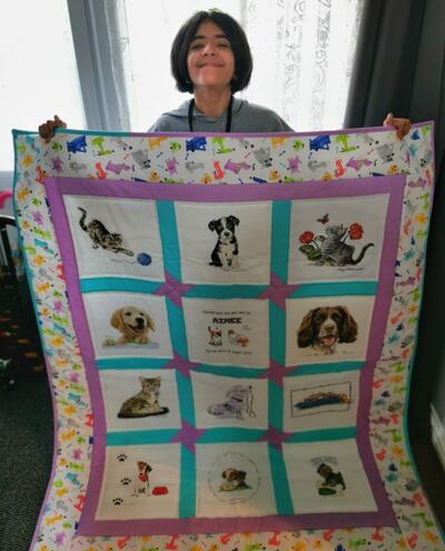 Photo of Aimee Ns quilt
