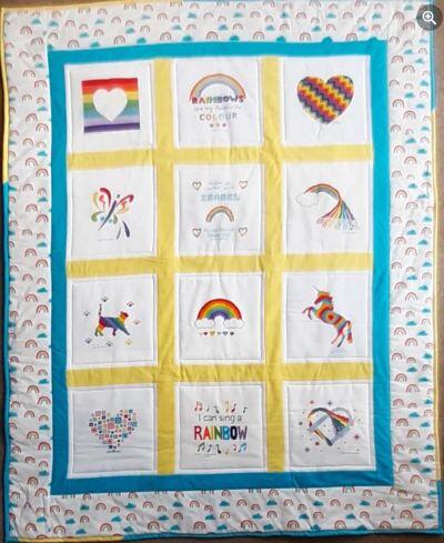 Photo of Isabel Bs quilt
