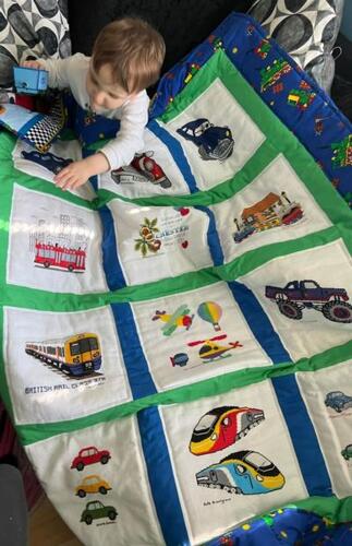Photo of Chester Js quilt