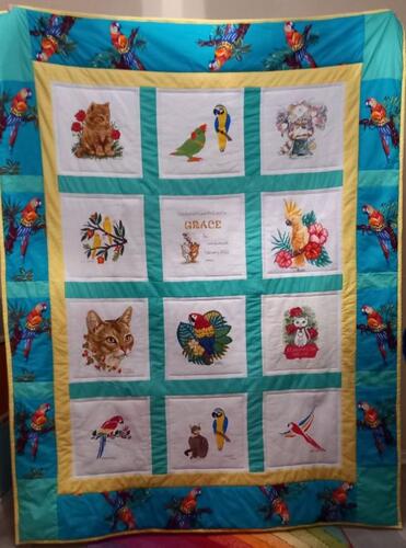 Photo of Grace Os quilt