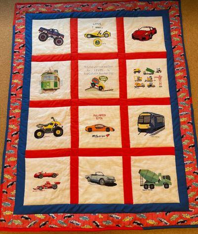 Photo of Lewis Ws quilt
