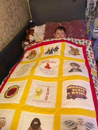 Photo of Ethan Ms quilt