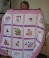 Lauryn A's quilt