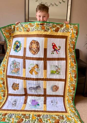 Photo of Vinny Ws quilt