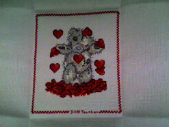 Cross stitch square for Casey-Beau's quilt