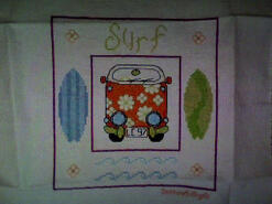 Cross stitch square for Lewis C 1's quilt