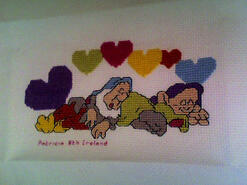 Cross stitch square for Conan H's quilt